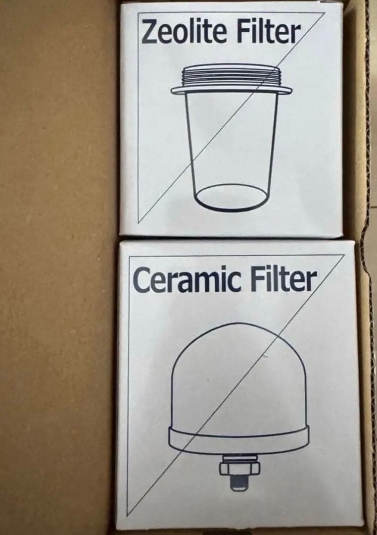 新品・未開封】ポタポタクラブ ゼオライトフィルター・セラミック