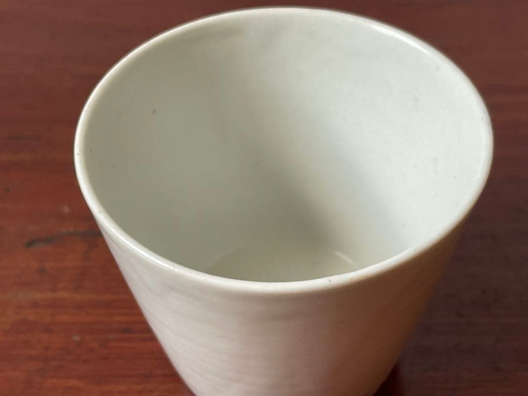 骨董 アンティーク 白磁 蕎麦猪口 古伊万里白磁 白磁蕎麦猪口 ニュウ