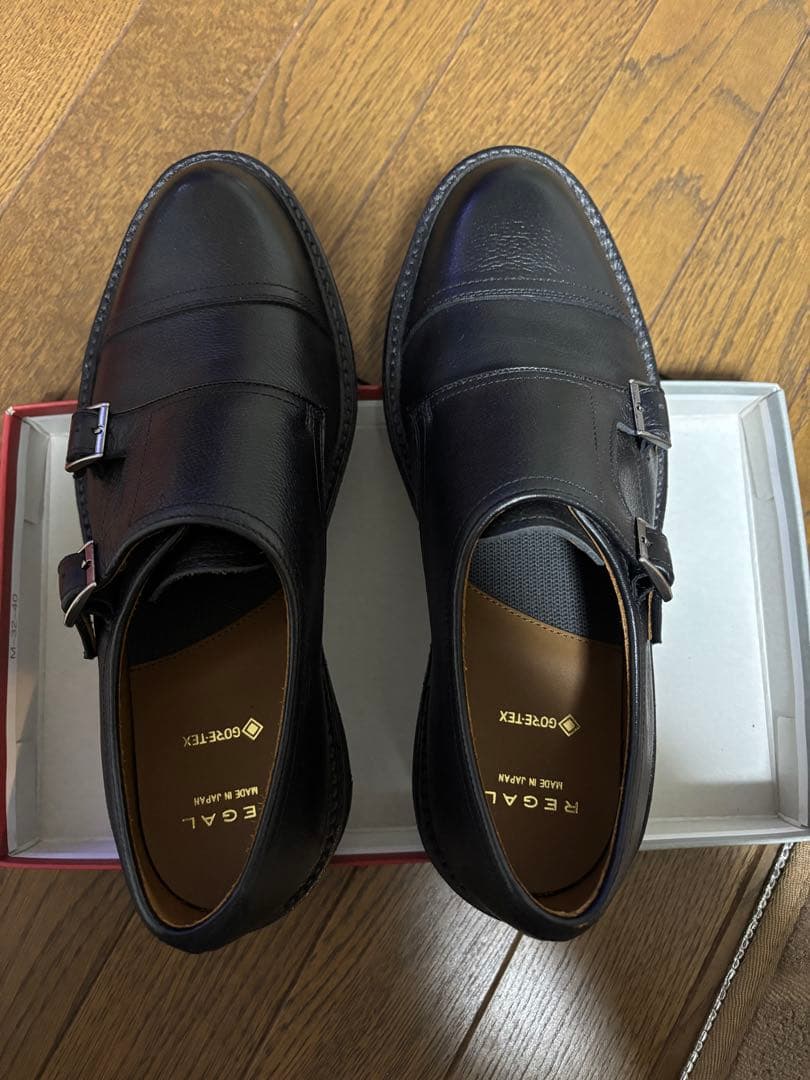 27YR リーガル　ゴアテックス　ダブルモンク