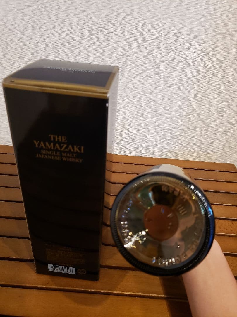 山崎18年☆シングルモルトウイスキー700ml 空ボトル&空箱