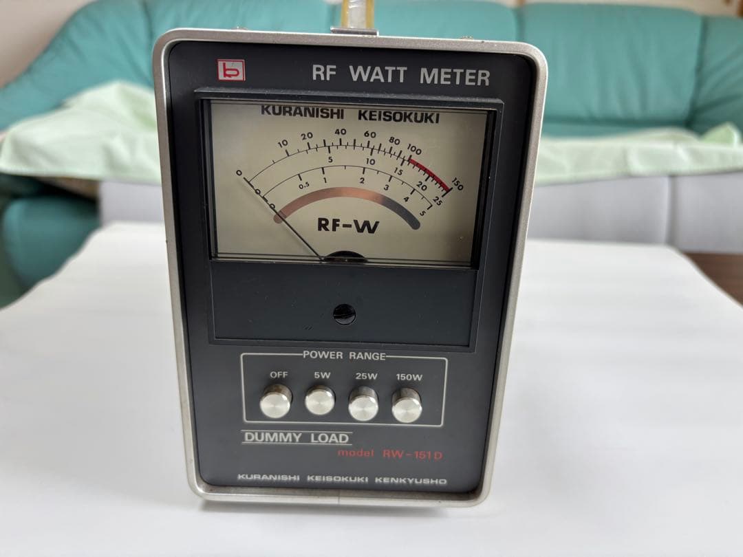 KURANISHI RW-151D 終端型電力計 KURANISHI RW-151Dを校正してみたが… – honkytonk