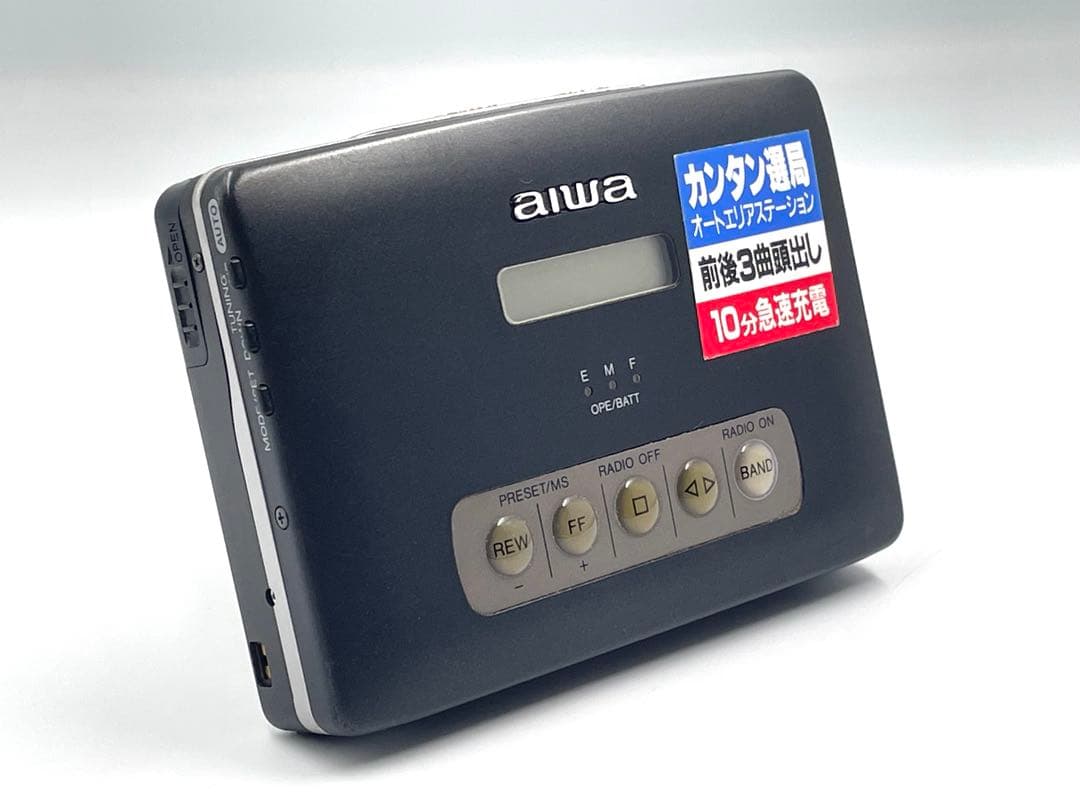ジャンク AIWA HS-RX650 ポータブルカセットプレーヤー