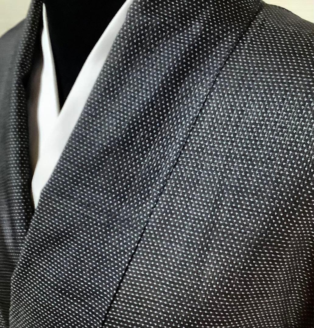 正絹訪問着泥大島紬9マルキ( 訪問着、留袖、袋帯なども出品)⑦