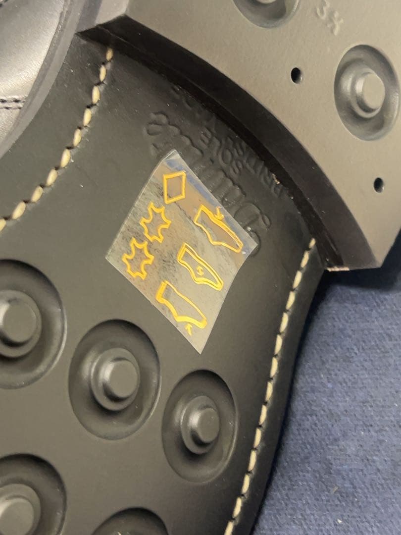 Tricker's James-J ブラック カーフレザー 24.5cm