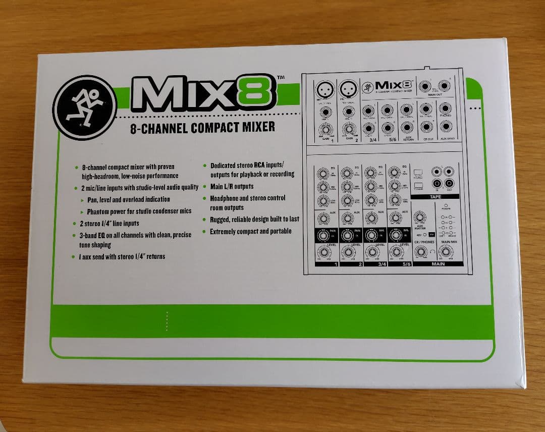 【付属品あり】MACKIE ( マッキー ) MIX8