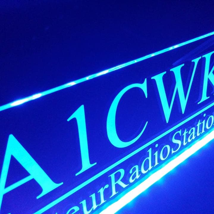 オーダーアマチュア無線コールサインプレート① 良い オーダー