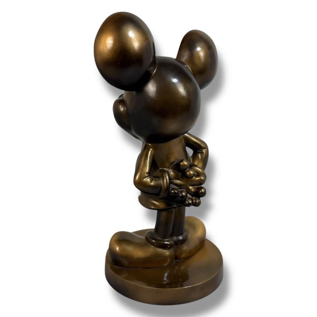 世界限定3000体 ミッキー ブロンズ 銅像 1998年製 70周年 スイート