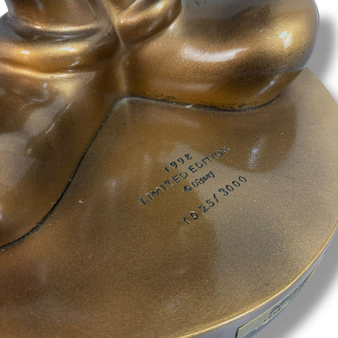 希少品】Disney ミッキー ブロンズ像 3000体限定 約1998年