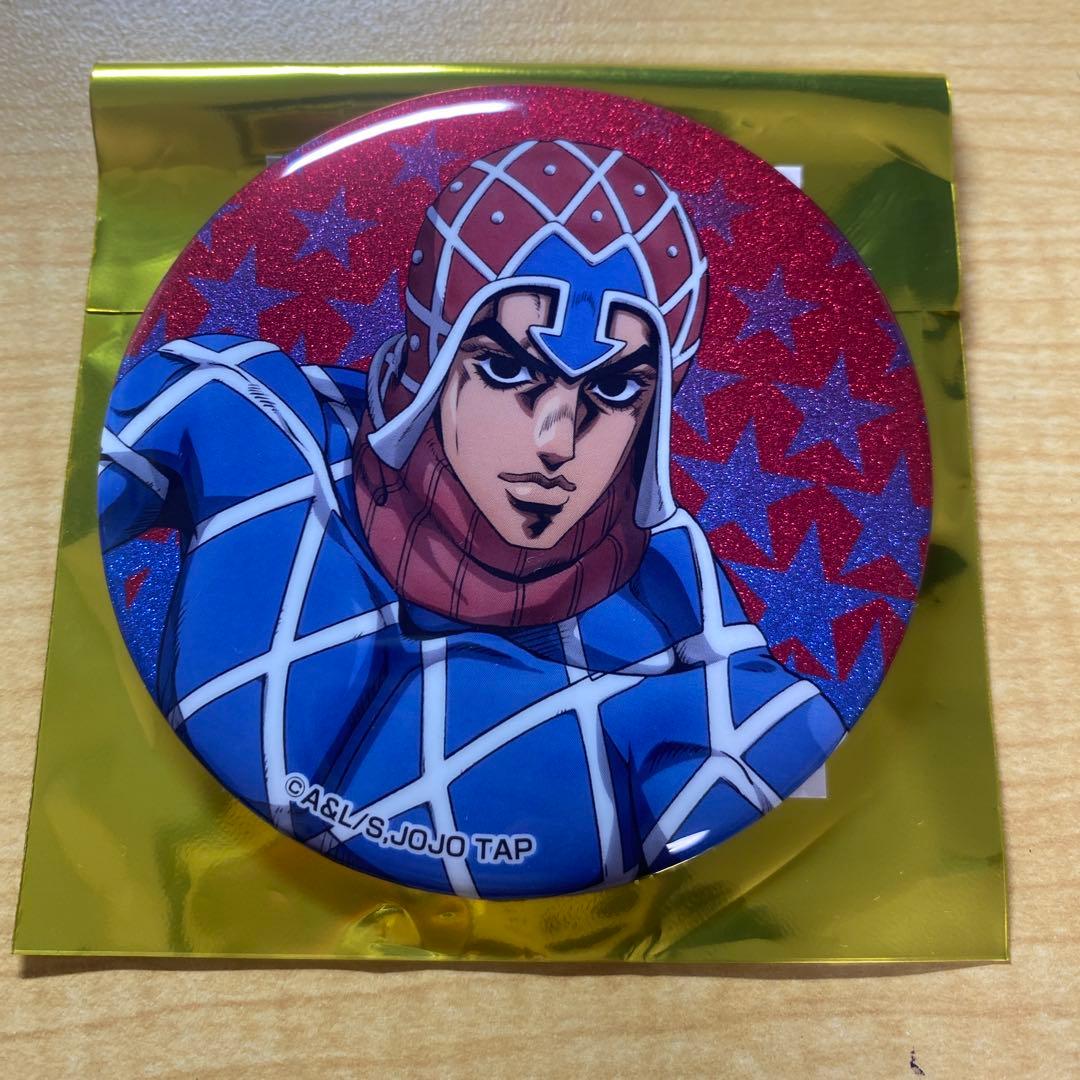 ジョジョ ワールド 店舗限定 グリッター缶バッジ ミスタ - メルカリ