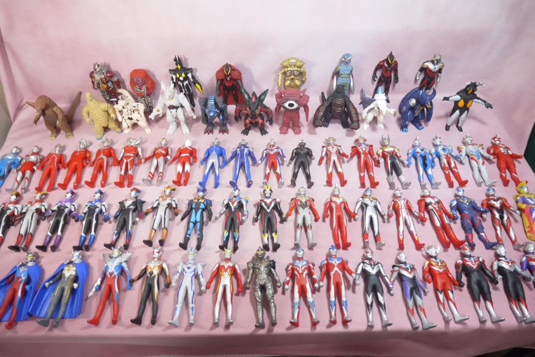 ウルトラヒーローシリーズ500 ウルトラ怪獣シリーズ500 ソフビ73体