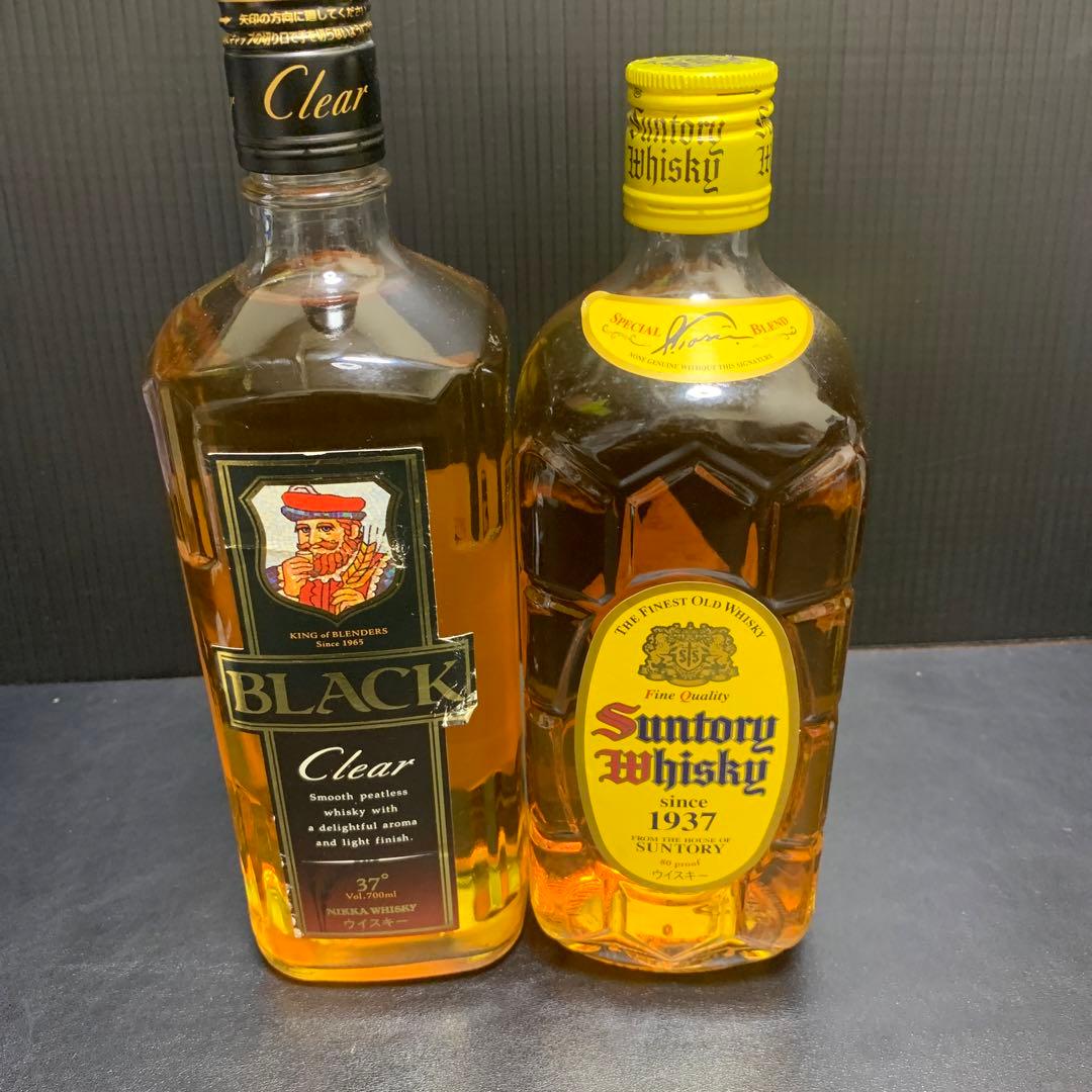 サントリー角・白角・ブラックニッカスペシャル700ml 3本セット