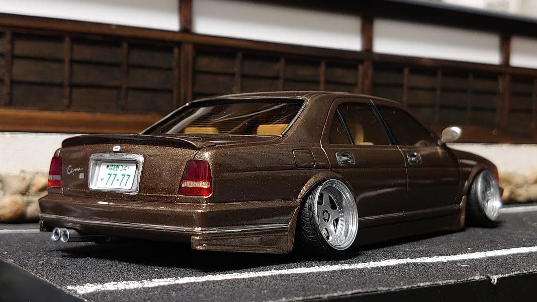 1/24 アオシマ y32 シーマ 完成品