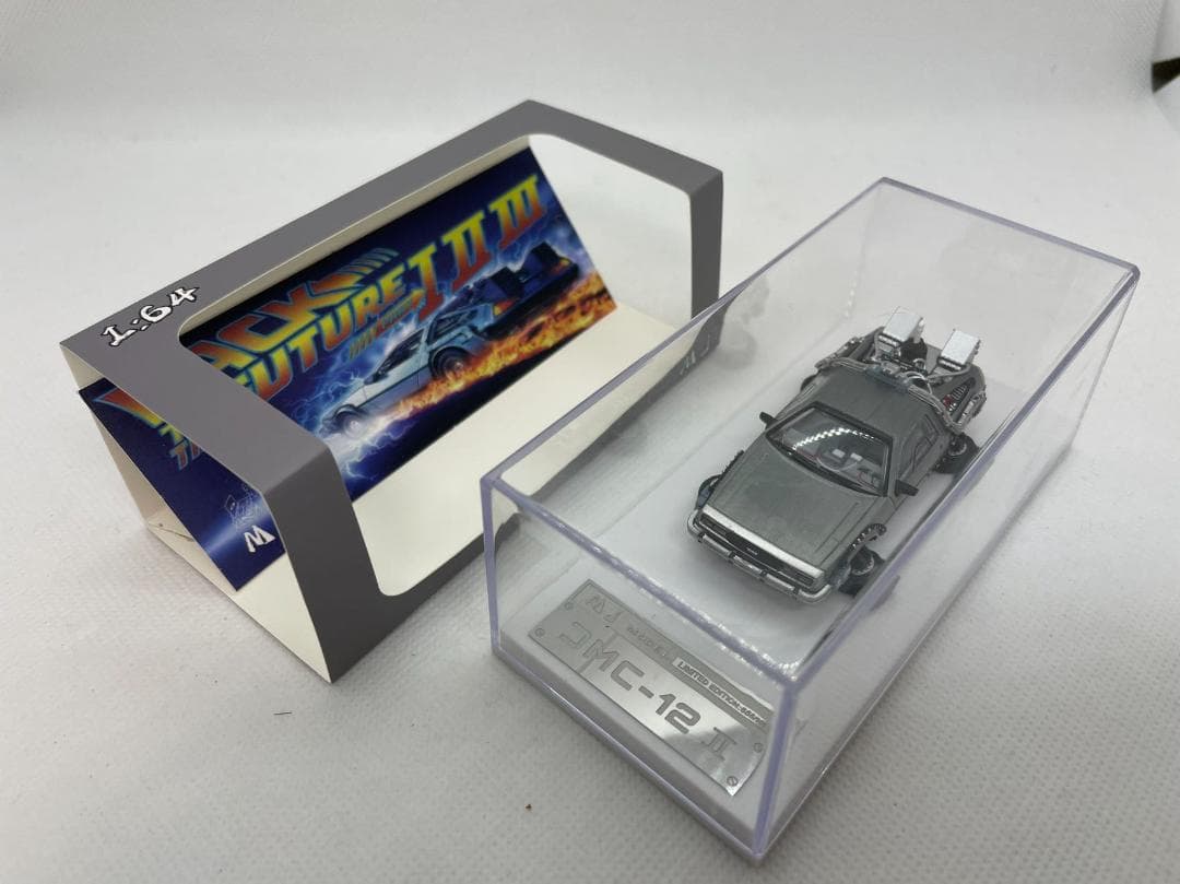 4R-570 MJ 1/64 バック トゥ ザ フューチャー デロリアン