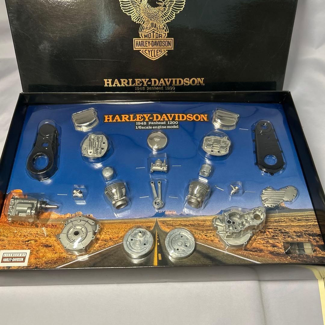 《未組み立て》ハーレー ダビッドソン エンジン 1/6 模型