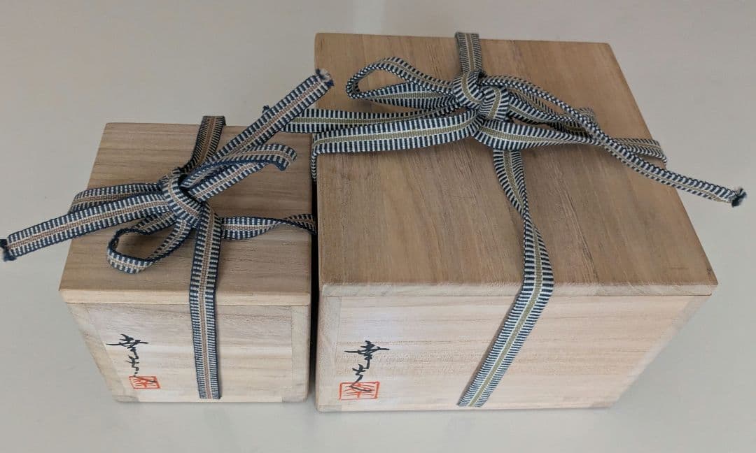 高橋幸夫 ガラス 抹茶碗 ガラス棗（ガラスなつめ）木箱入り