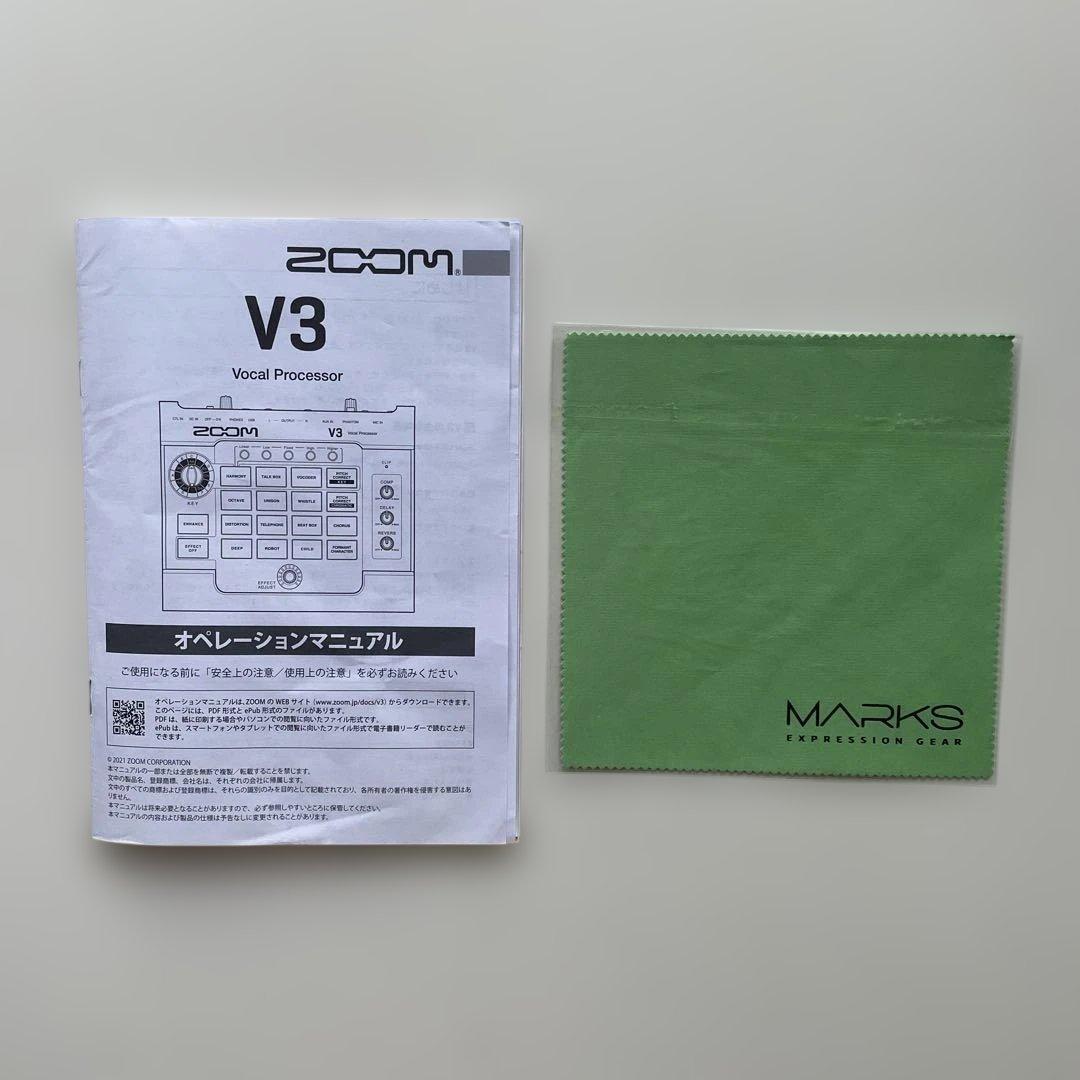 ZOOM V3 マイク+スタンド セット ボーカルエフェクター