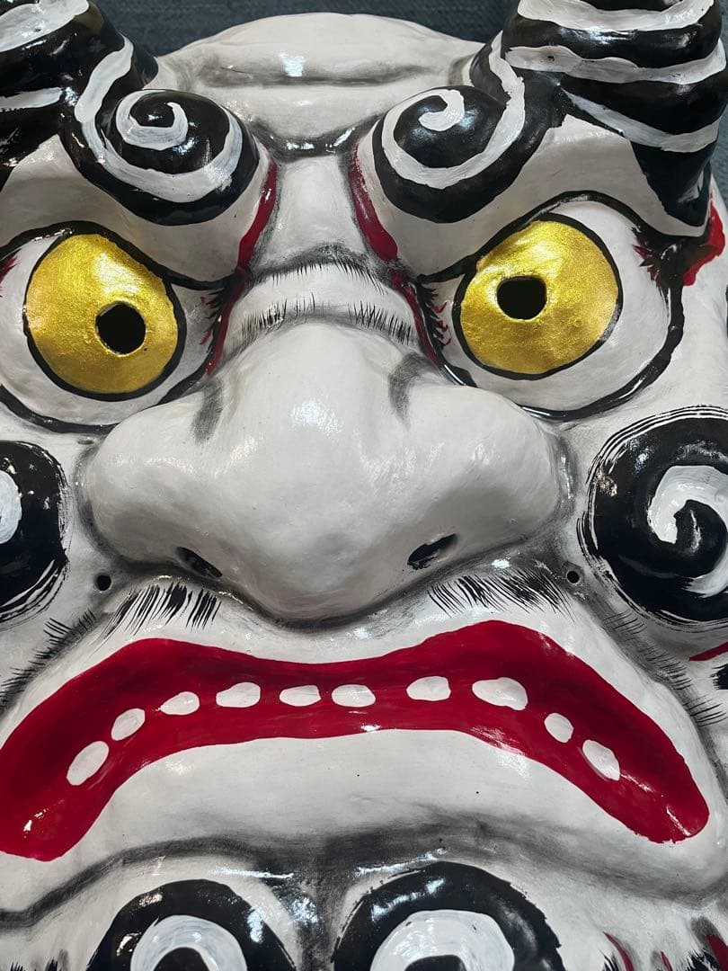 石見神楽 神楽面No.51 【師走 柿田勝郎面工房｜令和7年12月