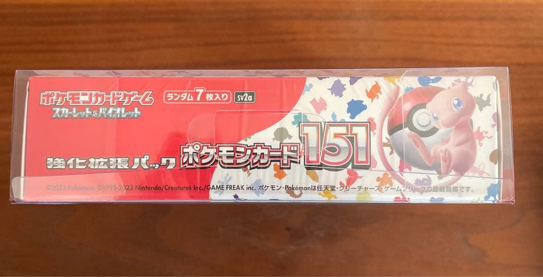 ポケカ　151 シュリンク付き　1BOX