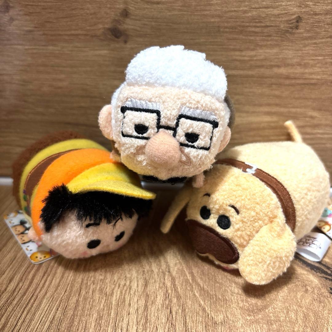 ディズニー ツムツム カールじいさんの空飛ぶ家 3つセット ダグ ラッセル
