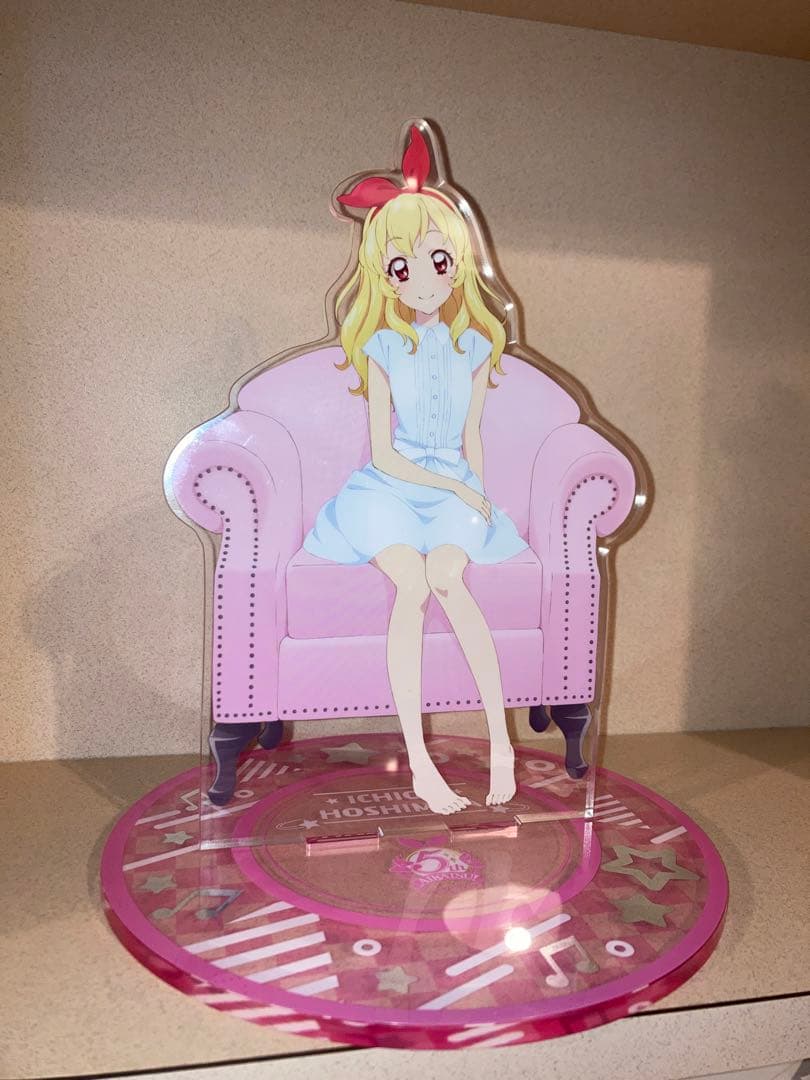 アイカツ ビッグアクリルスタンド 星宮いちご 5周年アクスタ - メルカリ