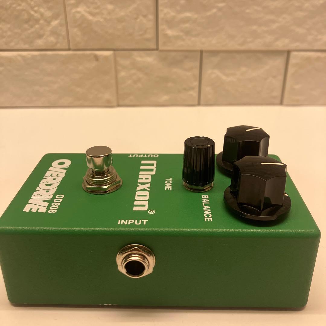 Maxon OD808 オーバードライブペダル グリーン