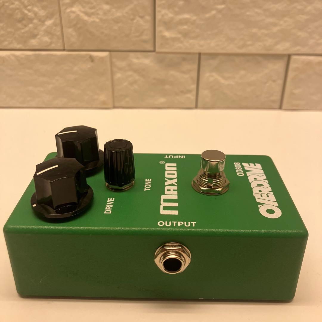 Maxon OD808 オーバードライブペダル グリーン