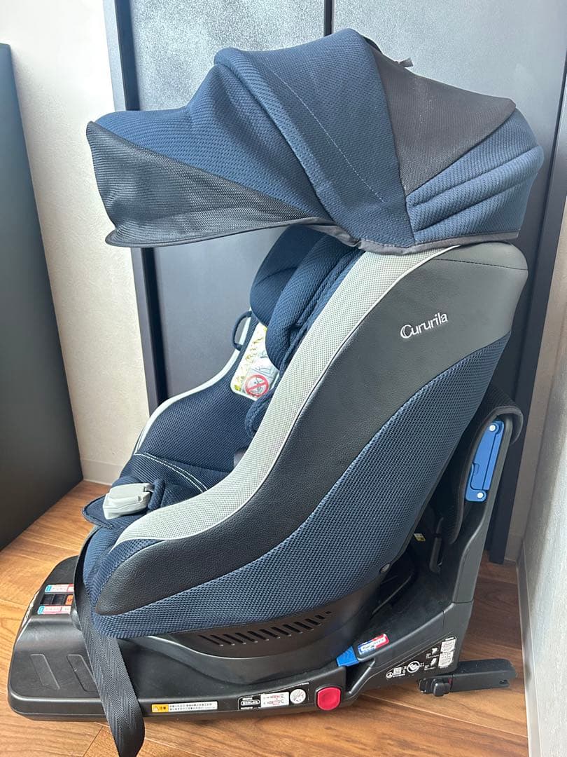 さぁ様◆アプリカ　クルリラ◆チャイルドシート【ISOFIX】新生児用シート付き