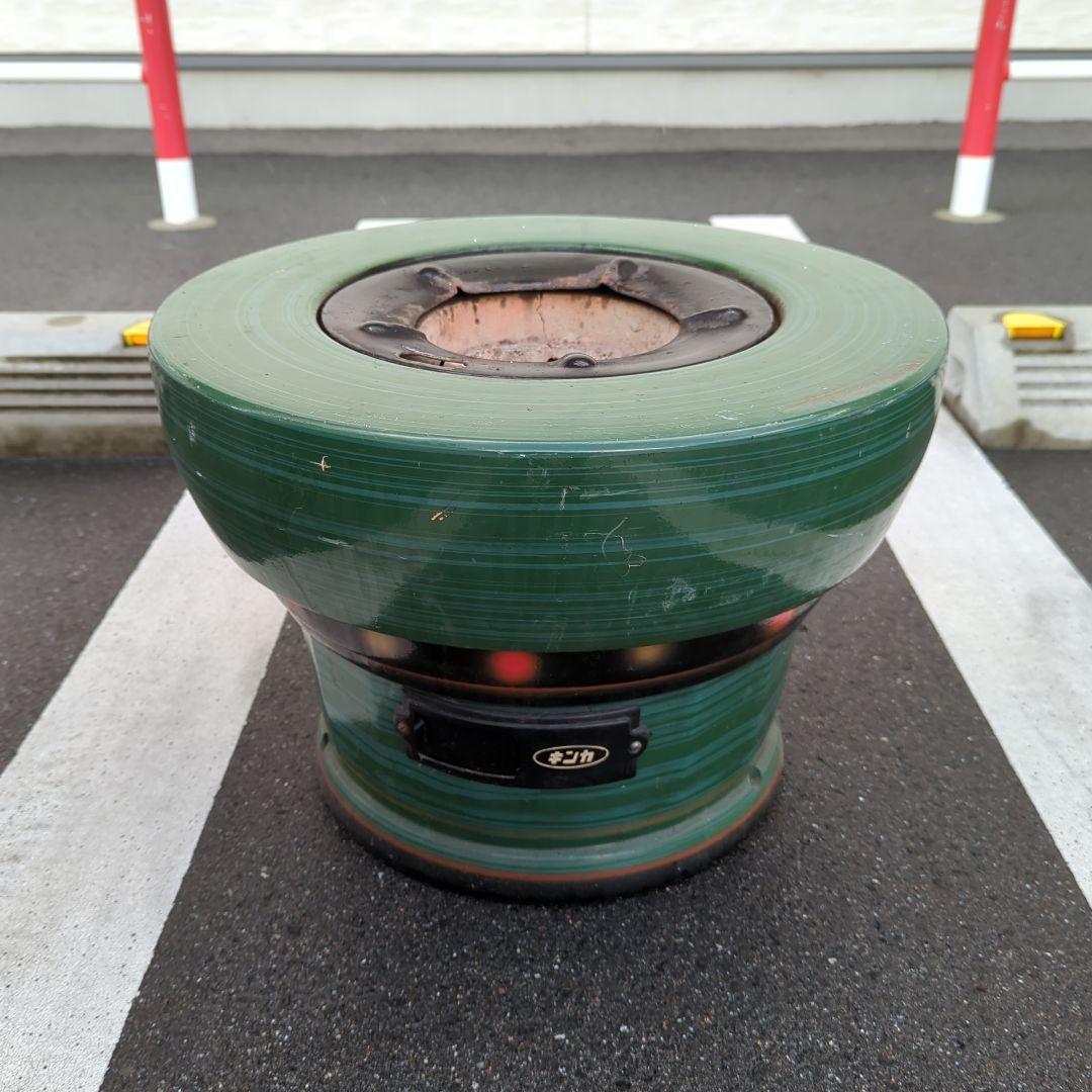 キンカ レトロ火鉢 練炭火鉢余り出回らないこれからのシーズンに 希少