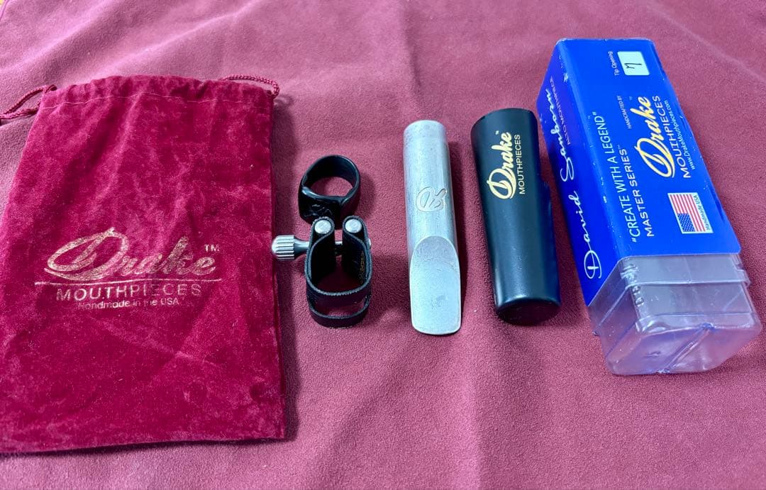 Drake David Sanbornモデル #7 アルトサックスマウスピース Drake