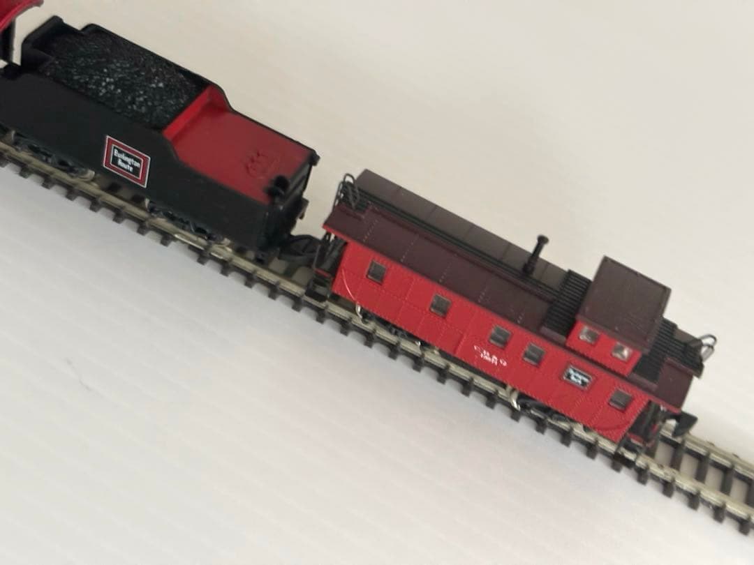 メルクリン　ミニクラブ 　バーリントンルート　ミカド大型蒸気機関車&カブース