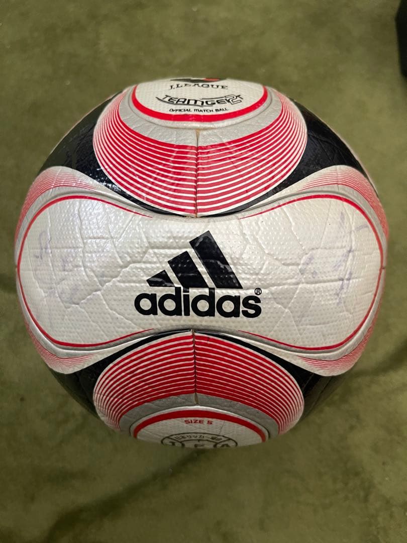 希少】アディダス チームガイストⅡ 公式球 Jリーグ サッカーボール 5