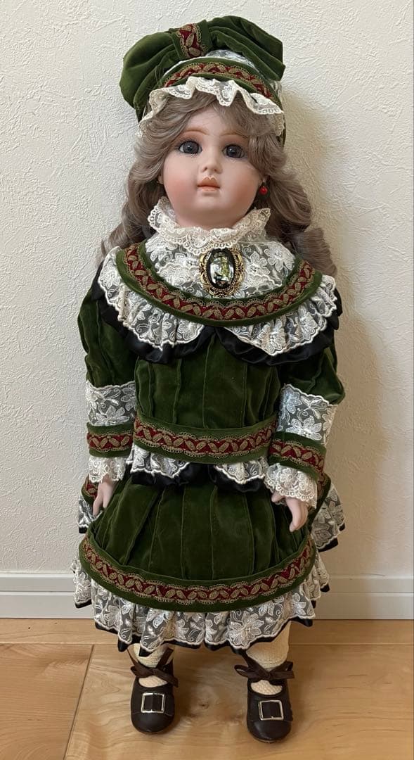 ビスクドール ジュモー アンティークドール リプロダクション 58cm