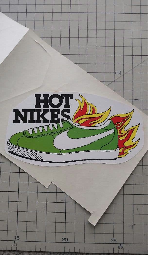 Old 珍品 NIKE ステッカー2点 1970年代