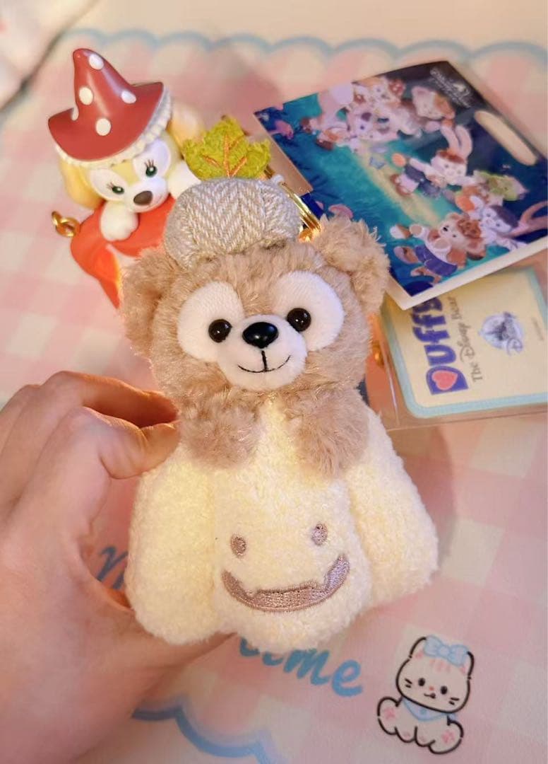 写真子発送⭐️上海ディズニー ハロウィン ダッフィーぬいぐるみキー