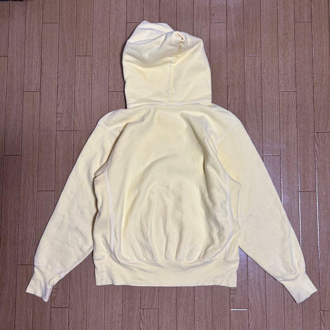アメリカ製/champion/チャンピオン/パーカー/リバースウィーブ/黄色