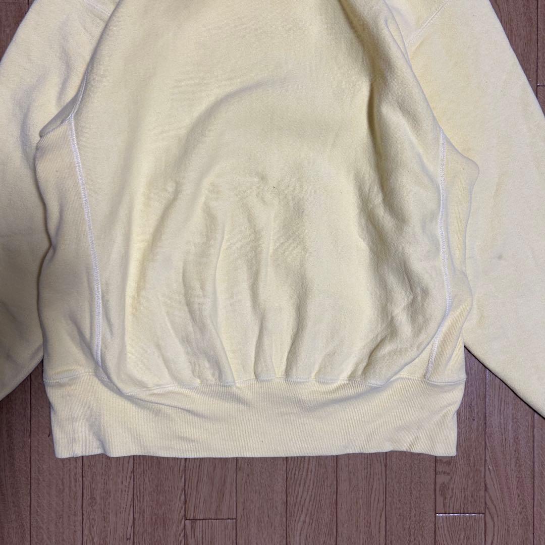 アメリカ製/champion/チャンピオン/パーカー/リバースウィーブ/黄色