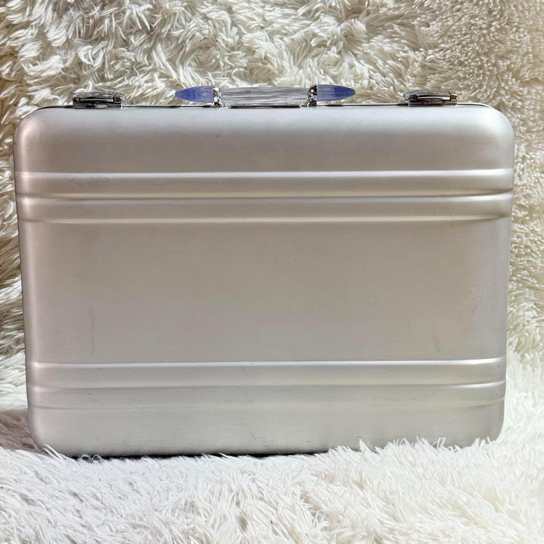 未使用級✨ゼロハリバートン　アタッシュケース　クリアハンドル　アルミ