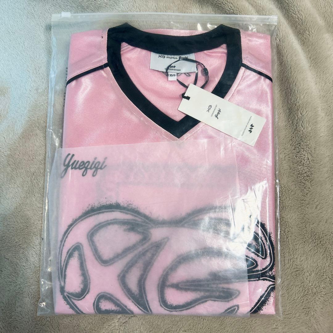 XG × YUEQI QI Football Oversized Tee YUEQI QI Football Oversized