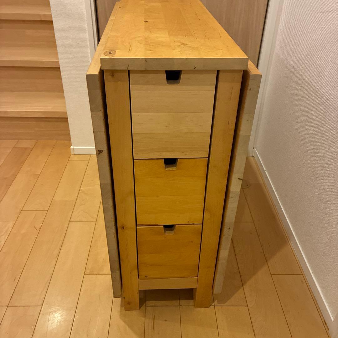 イケア(IKEA) ノールデン(NORDEN) ゲートレッグテーブル