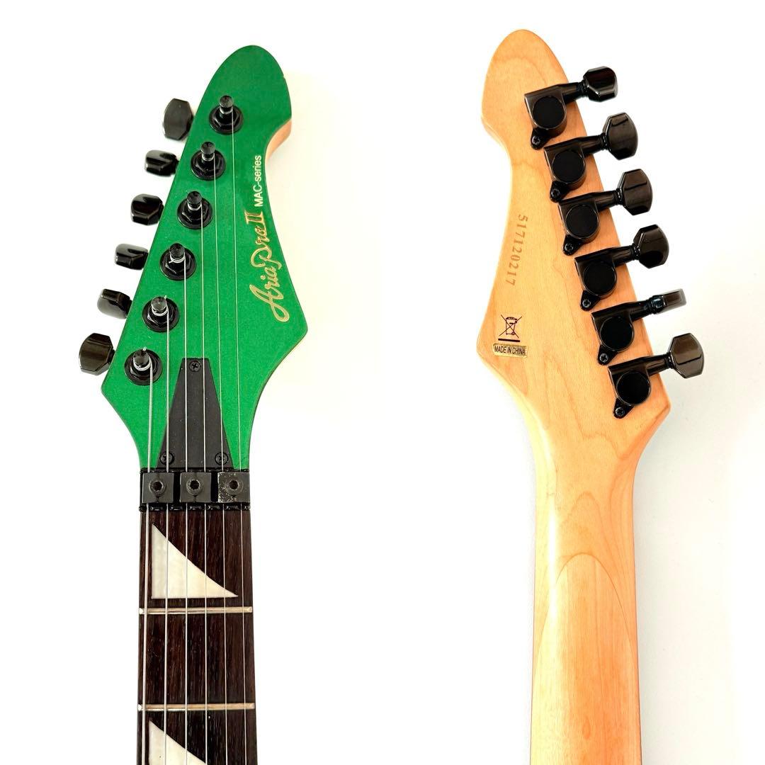 希少】aria pro ii MAC-50DK エレキギター - メルカリ