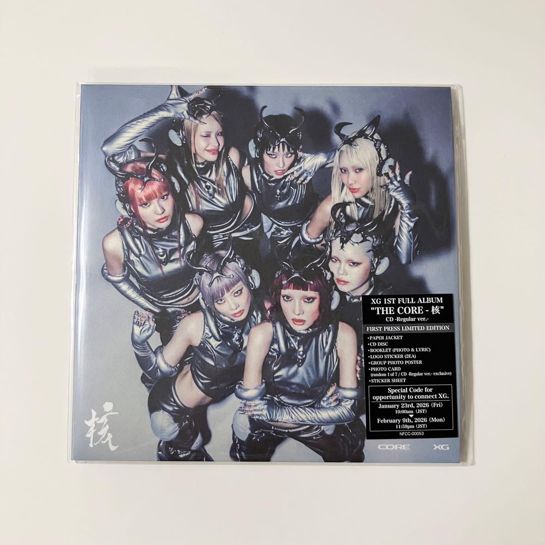 XG アルバム『THE CORE - 核』 新品未開封 シリアル付き - メルカリ