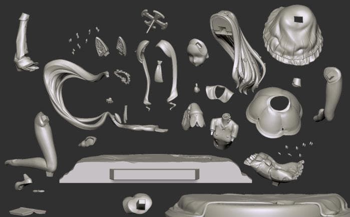 ガレージキット ブルーアーカイブ 百合園セイア / 未塗装未組立