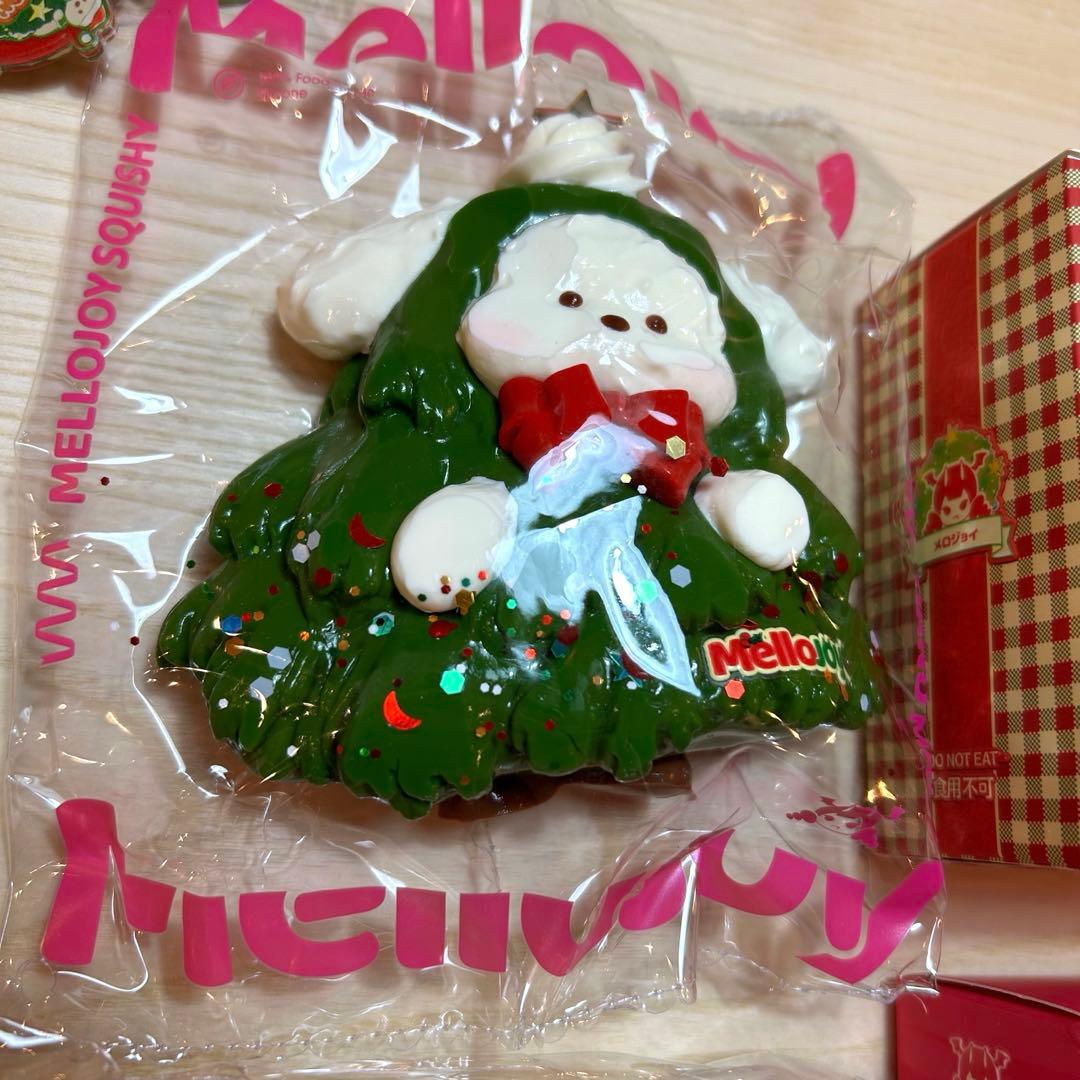 メロジョイ Mellojoy スクイーズ クリスマスパピーユキコ バター セット