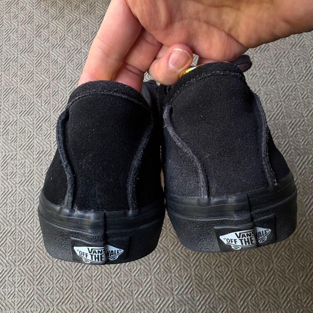 ほぼ新品 Vans CARVER Lo ブラック スエード 26.5cm
