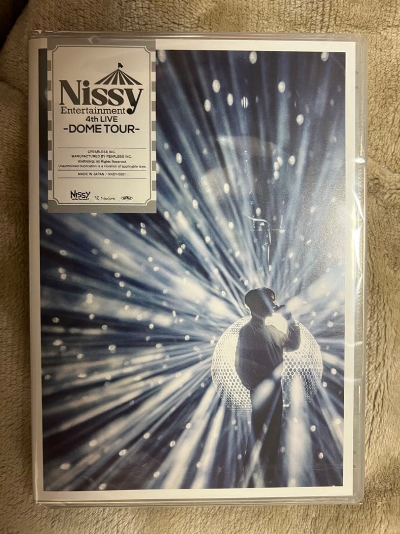 Nissy盤/DVD】Nissy Entertainment 4th LIVE