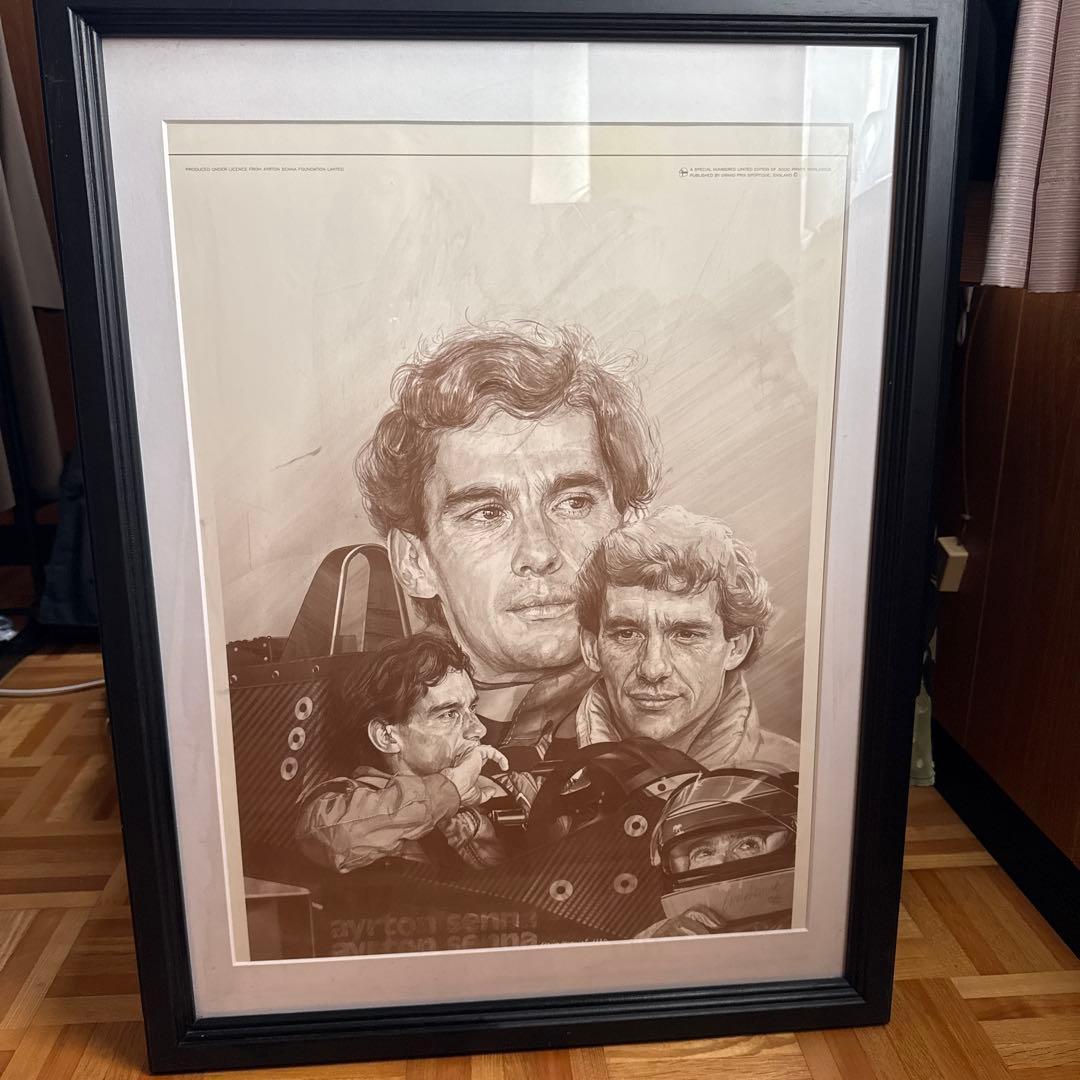 アイルトン・セナ 3000枚限定　リトグラフ 肖像画 アイルトン・セナ 3000枚限定 リトグラフ 肖像画 2026年最新】Yahoo
