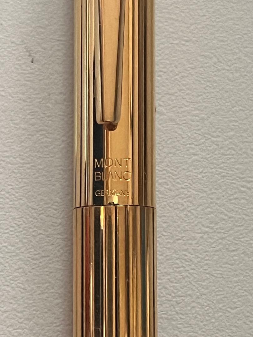 モンブラン 万年筆585 ゴールド