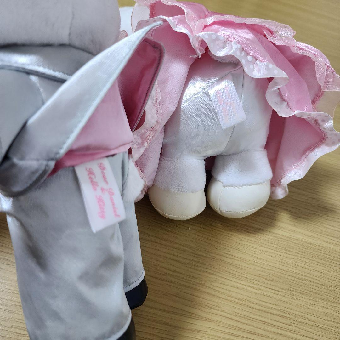 サンリオショップ　キティ　ダニエル　ウエディングドール