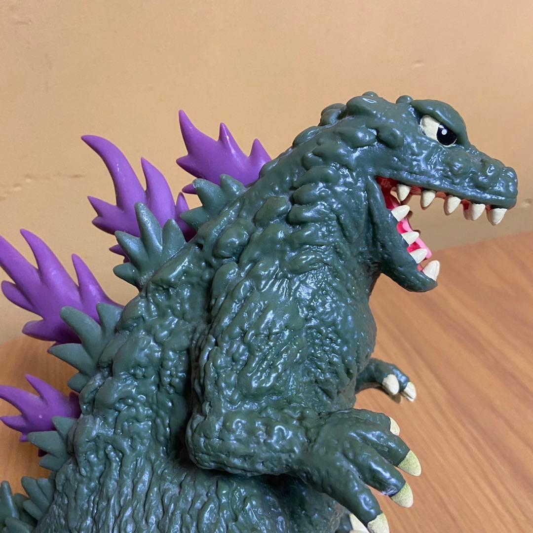 トヨタカローラ ゴジラ 貯金箱 ソフビ 5442