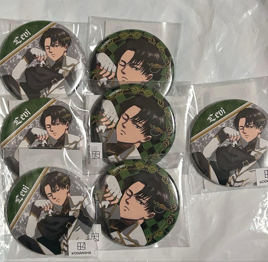 進撃の巨人 まるくじ リヴァイ 缶バッチ 進撃の巨人 まるくじ チェス